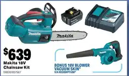 Mitre 10 Chainsaw Kit offer