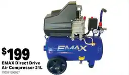 Mitre 10 EMAX Direct Drive Air Compressor offer