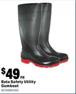 Mitre 10 Bata Safety Utility Gumboot offer