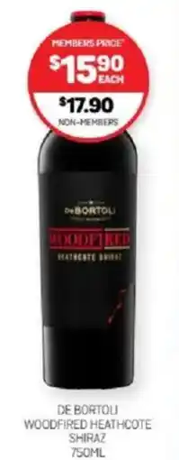 Harry Brown De bortol woodfired heathcote shiraz offer