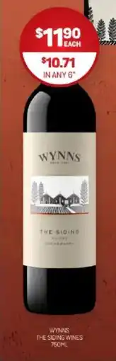 Harry Brown Wynns the siding wines offer