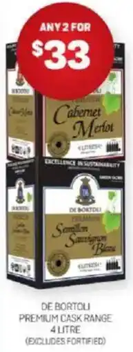Harry Brown De bortoli premium cask range offer