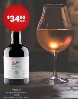 Harry Brown Penfolds father grand tawny offer