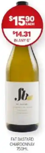 Harry Brown Fat bastard chardonnay offer