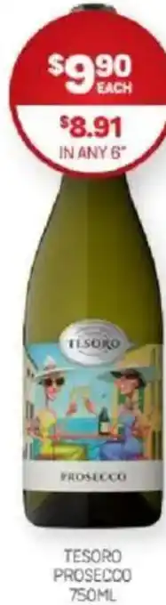 Harry Brown Tesoro prosecco offer