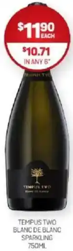 Harry Brown Tempus two blanc de blanc sparkling offer