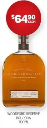 Harry Brown Woodford reserve bourbon offer
