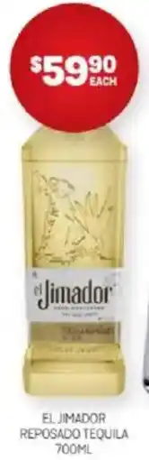 Harry Brown El jimador reposado tequila offer