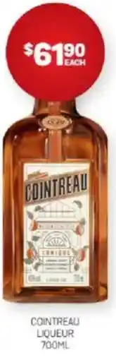 Harry Brown Cointreau liqueur offer