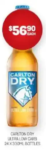 Harry Brown Carlton dry ultra low carb offer