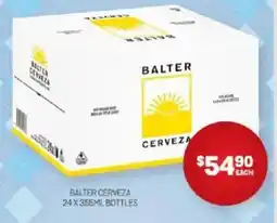 Harry Brown Balter cerveza offer