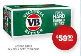 Harry Brown Victoria bitter offer