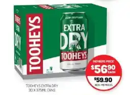 Harry Brown Tooheys extra dry offer