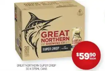 Harry Brown Great northern super crisp offer