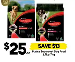 Drakes Purina Supercoat Dog Food offer