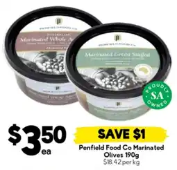 Drakes Penfield Food Co Marinated Olives offer