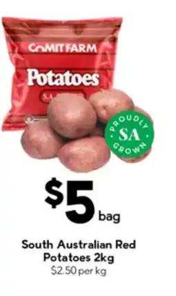 Drakes South Australian Red Potatoes offer