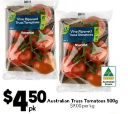 Drakes Australian Truss Tomatoes offer