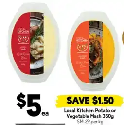 Drakes Local Kitchen Potato or Vegetable Mash offer
