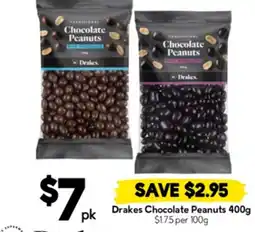 Drakes Drakes Chocolate Peanuts offer