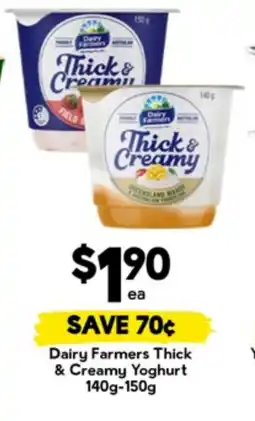 Drakes Dairy Farmers Thick & Creamy Yoghurt offer