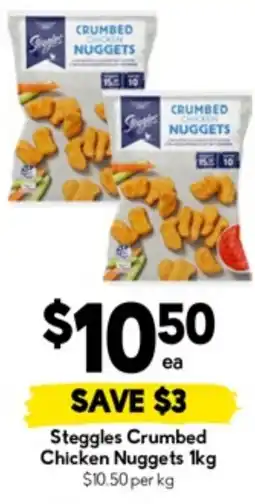 Drakes Steggles Crumbed Chicken Nuggets offer