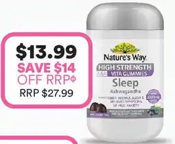 Priceline Nature's way high strength adult vita gummies offer