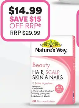 Priceline Nature's Way Beauty offer