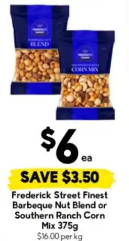 Drakes Frederick Street Finest Barbeque Nut Blend or Southern Ranch Corn Mix offer