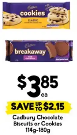 Drakes Cadbury Chocolate Biscuits or Cookies offer