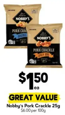 Drakes Nobby's Pork Crackle offer