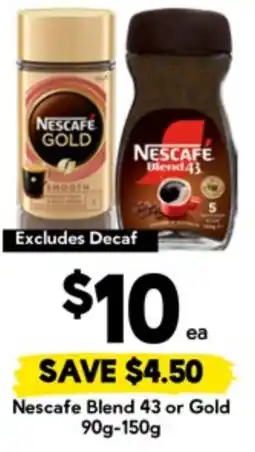 Drakes Nescafe Blend 43 or Gold offer
