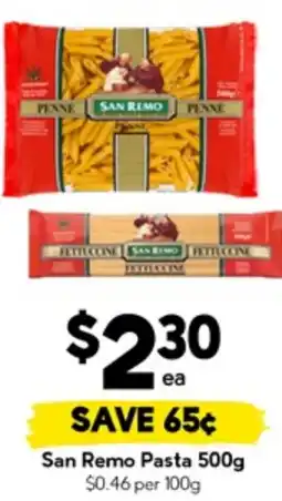 Drakes San Remo Pasta offer
