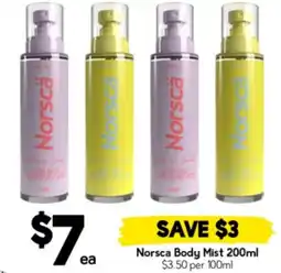 Drakes Norsca Body Mist offer