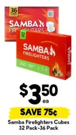 Drakes Samba Firelighters Cubes offer
