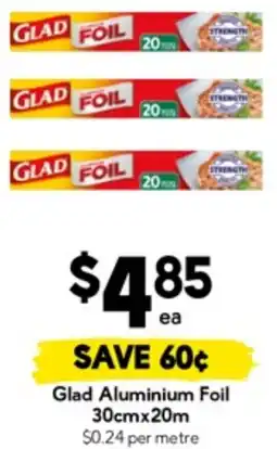 Drakes Glad Aluminium Foil offer