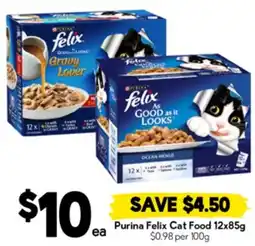 Drakes Purina Felix Cat Food offer