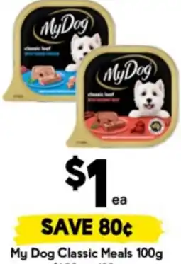 Drakes My Dog Classic Meals offer