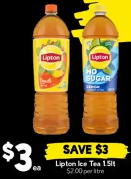 Drakes Lipton Ice Tea offer