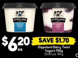 Drakes Gippsland Dairy Twist Yogurt offer