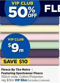 Spotlight Fleece By The Metre Featuring Sportswear Fleece offer