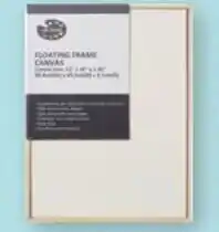 Spotlight ART SAVER Floating Framed Canvas 12 x 15 offer