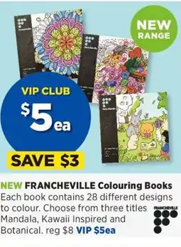 Spotlight FRANCHEVILLE Colouring Books offer