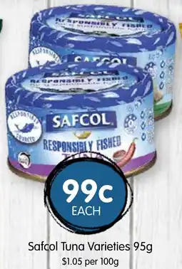 Spudshed Safcol Tuna Varieties offer