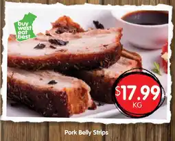 Spudshed Pork Belly Strips offer