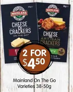 Spudshed Mainland On The Go Varieties offer