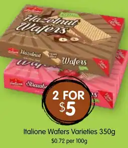 Spudshed Italione Wafers Varieties offer
