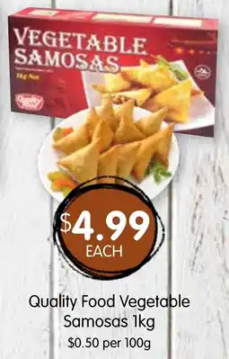 Spudshed Quality Food Vegetable Samosas offer