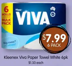 Spudshed Kleenex Viva Paper Towel White offer