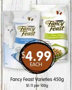 Spudshed Fancy Feast Varieties offer